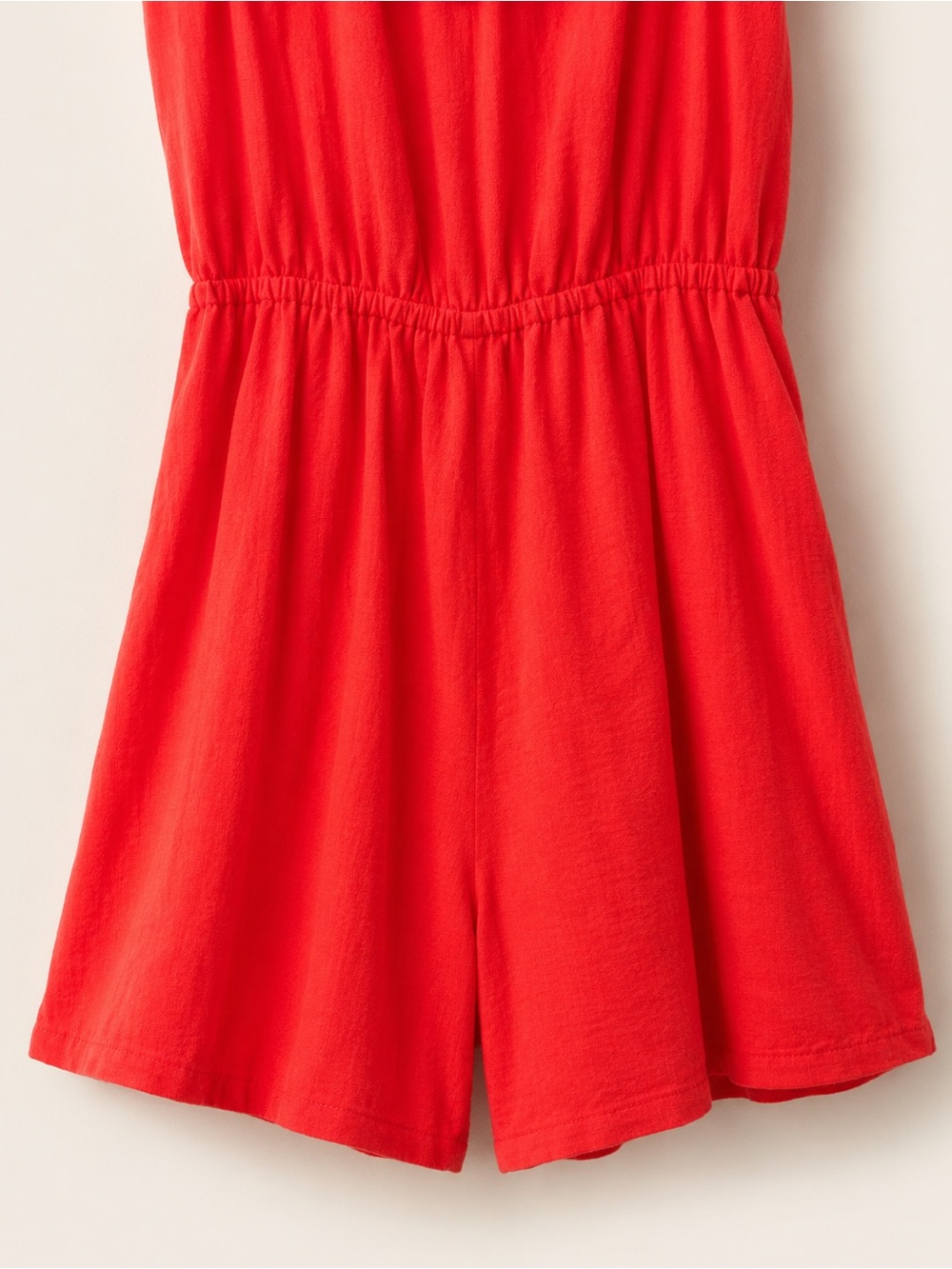 H&M Red Ruffle V-Neck Romper - Picture 4 of 4